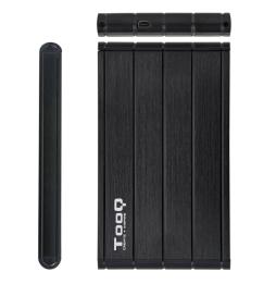 TooQ TQE-2530B caja HDD 2.5" SATA3 USB 3.0 Negra