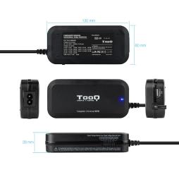 Tooq Cargador portátil 90W manual 12 conectores