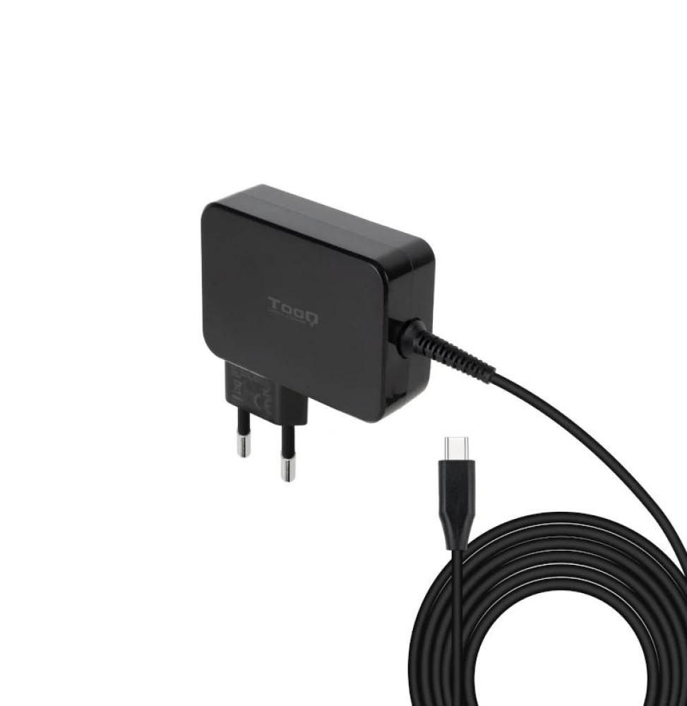 Tooq Cargador portatil GAN USB-C PD 90W Negro