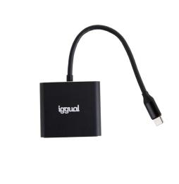 iggual Hub tipo C 3 en 1 HDMI USB3.0 PD100W