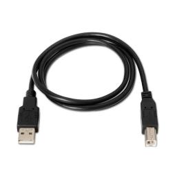 Aisens Cable USB 2.0 tipo A/M-B/M 1.8m