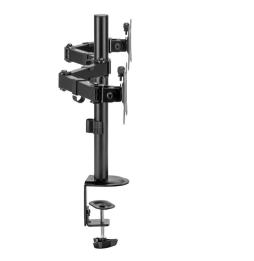 iggual SPM02 Soporte pinza 2 monitores 17"-32"