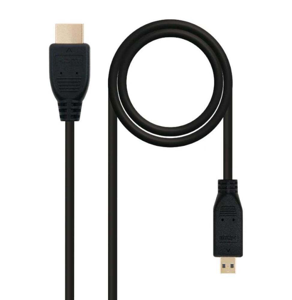 Nanocable Cable Micro HDMI V1.4  A/M 1,8 M