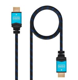 Nanocable Cable HDMI V2.0 4K@60Hz M/M 1.5 M