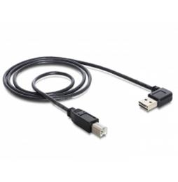 Delock Cable easy-usb 2.0-a male angled  usb 2.0-b