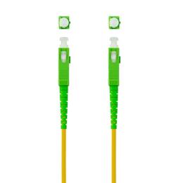 Nanocable Cable fibra SC/APC LSZH Amarillo 1m