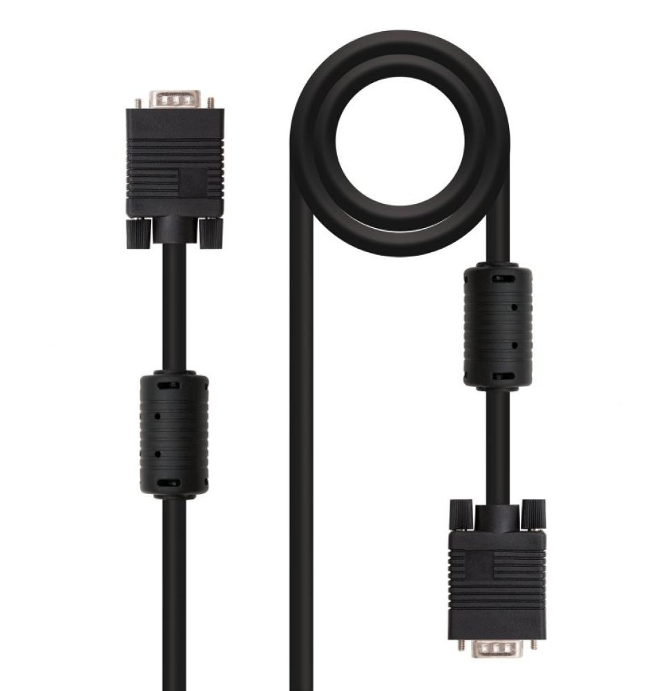 Nanocable Cable Conmutador Vga 3 M Negro