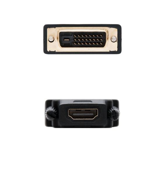 Nanocable Conversor DVI-D Macho/HDMI Hembra