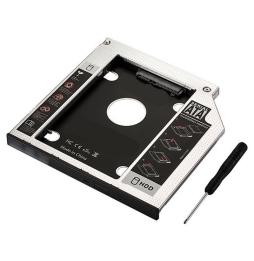 EWENT ADAP.HDD/SSD SATA PARA UNIDAD ÓPTICA 9.5mm