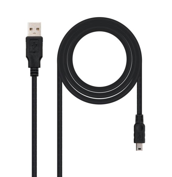 Nanocable Cable USB 2.0 Tipo A/M-Mini USB 5PIN/M1M