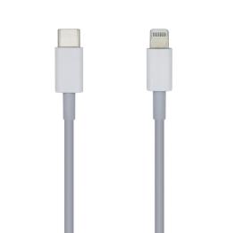 Aisens Cable Lightning-M a USB-C 2.0-M blanco 2.0m