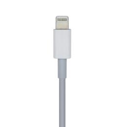 Aisens Cable Lightning-M a USB-C 2.0-M blanco 2.0m