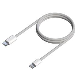 Aisens Cable Lightning-M a USB-C 2.0-M blanco 0.5m