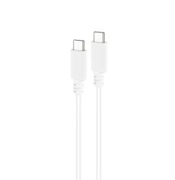 Nanocable Cable USB2.0 3A USB-C/M-M 1.5 Blanco