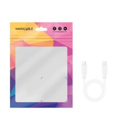 Nanocable Cable USB2.0 3A USB-C/M-M 1.5 Blanco