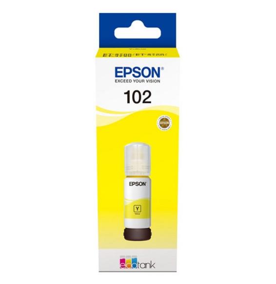 Epson Botella Tinta Ecotank 102 Amarillo