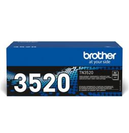 Brother Tóner TN3520  Negro