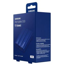 Samsung T7 Shield SSD Externo 2TB NVMe USB3.2 Azul