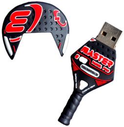 TECH ONE TECH Raqueta padel roja 32 Gb USB 2.0