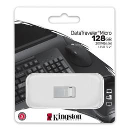 Kingston DataTraveler DTMC3G2 128GB Metal USB3.2