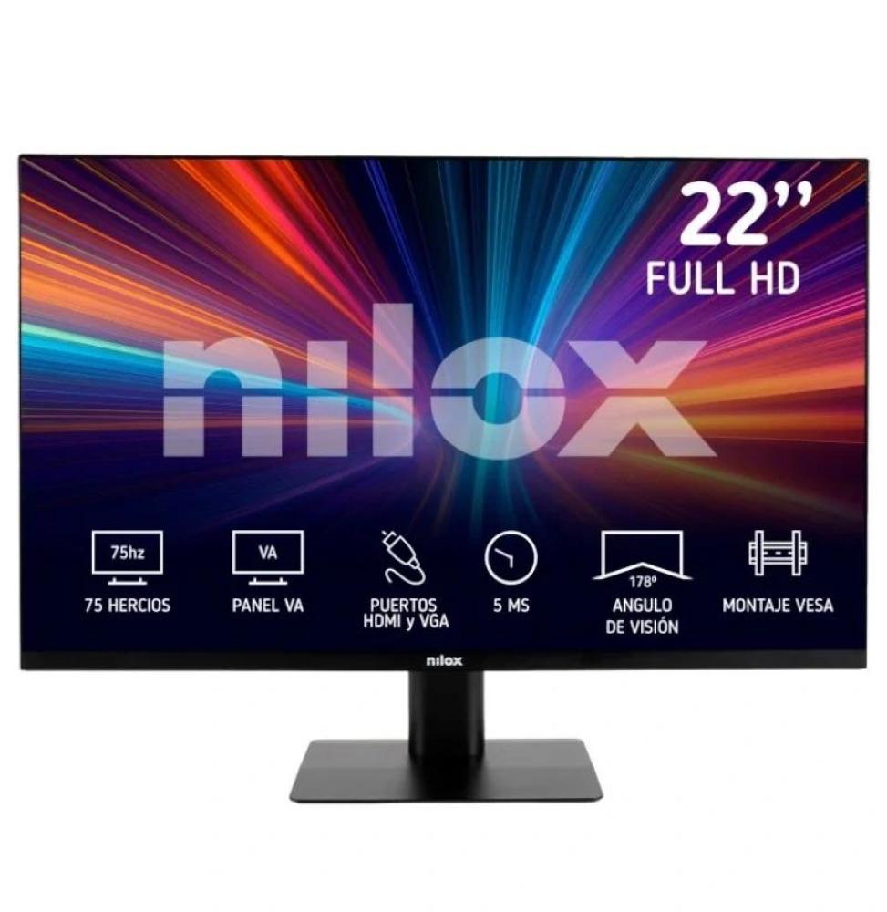 NILOX NXM22FHD11 Monitor 21.5" VA 75hz 5ms VGA HDM