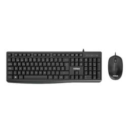 Nilox Teclado y raton Usb NXKME0012 Negro