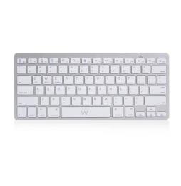 Ewent Teclado Bluetooth iOS/Android/Win Slim Plata