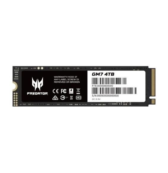 ACER PREDATOR SSD GM7 4Tb M.2 NVMe PCIe Gen 4x4