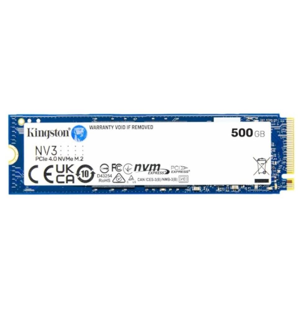 Kingston NV3 SSD 500GB PCIe NVMe Gen 4.0