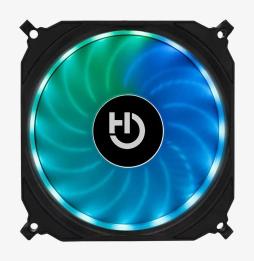 Hiditec Ventilador Gaming N-10 ARGB 120MM