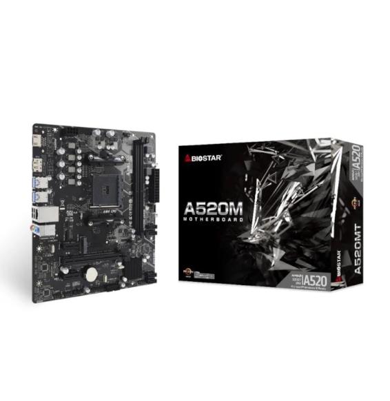 Biostar Placa Base A520MT  mATX AM4