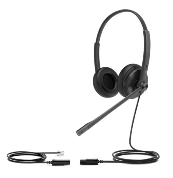 YEALINK YHS34 Lite Dual Auriculares biaurales RJ