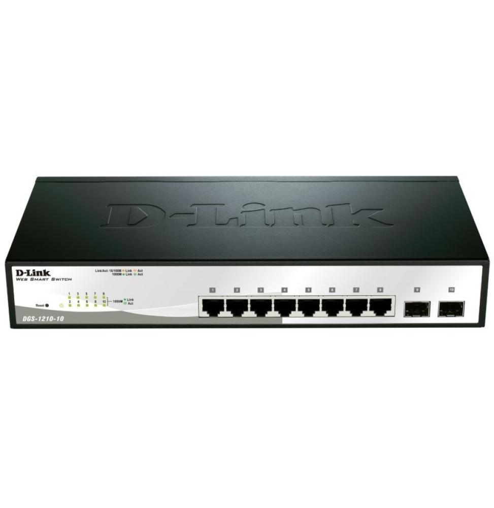 D-Link DGS-1210-10/E Switch 8xGB 2xSFP