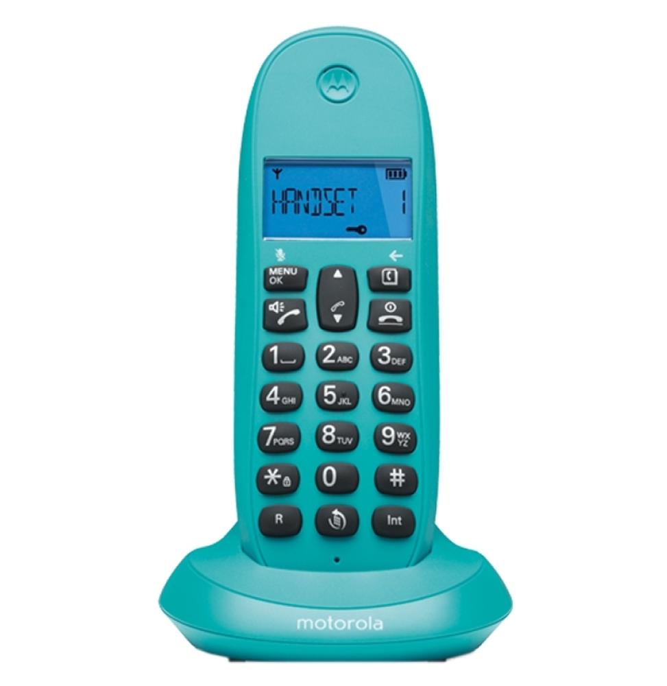 MOTOROLA C1001 LB+ Telefono DECT Turquesa