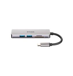 D-Link DUB-M530 Hub HDMI/2USB 3.0/USB-C/SD/MicroSD