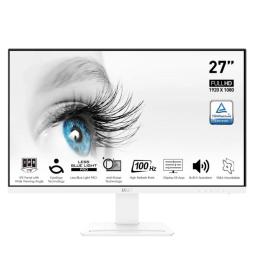 MSI MP273AW Monitor 27" IPS FHD VGA DP HDMI MM Bco