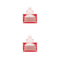 Nanocable Latiguillo RJ45 CAT.6 UTP Rojo, 3.0 M