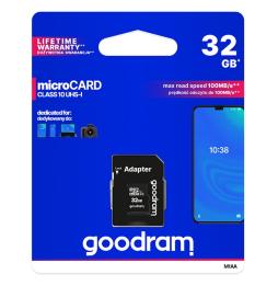 Goodram M1AA Micro SD C10 32GB c/adap