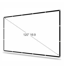 iggual Pantalla plegable ECO-COST 120" 16:9